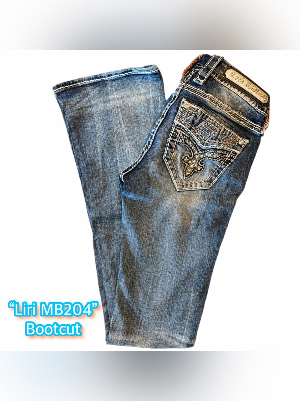 Rock Revival Liri Bootcut Women’s Size 24